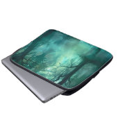 Creepy Green Swamp Laptopschutzhülle (Vorne Knopf)