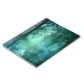 Creepy Green Swamp Notizblock (Linke Seite)