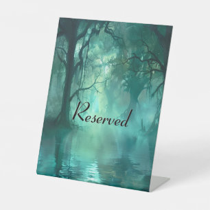 Creepy Green Swamp vorbehalten Sockelschild