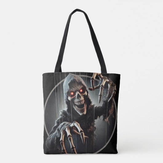 Creepy Grim Sensenmann Horror Tasche (Rückseite)