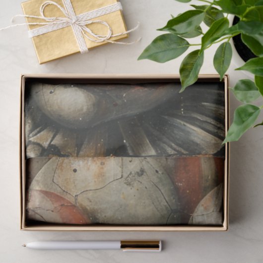 Creepy Halloween Clown Decoupage Seidenpapier (Geschenk)