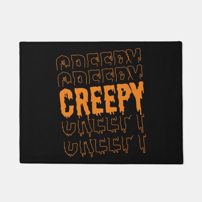 Creepy Halloween Fußmatte (Vorderseite)