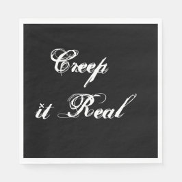 Creepy Halloween Paper Napkin Serviette