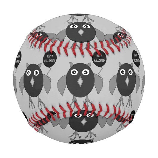 Creepy Halloween-Party Owl Baseball (Vorderseite)