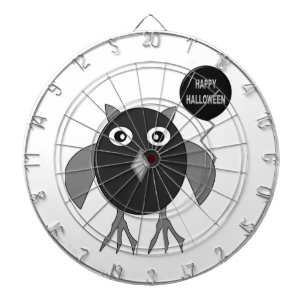 Creepy Halloween-Party Owl Dart Board Dartscheibe