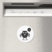 Creepy Halloween-Party Owl Magnet (In Situ (Geschirrspüler))