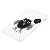 Creepy Halloween-Party Owl Magnet (Linke Seite)