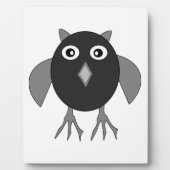 Creepy Halloween Plaque Fotoplatte (Vorderseite)