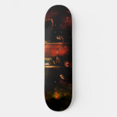 Creepy Halloween Skateboard (Vorderseite)