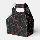 Creepy Halloween Spider Web Geschenkschachtel (Rückseite)