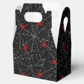 Creepy Halloween Spider Web Geschenkschachtel (Geöffnet)