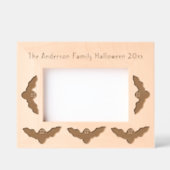 Creepy Halloween Vampire Bat Custom Geätzte Rahmen (Vorderseite)