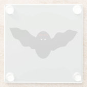 Creepy Halloween Vampire Bat Glasuntersetzer (Rückseite)