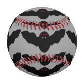 Creepy Halloween Vampire Bat Halloween Baseball (Vorderseite)