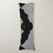 Creepy Halloween Vampire Bat Kissen (Vorderseite Vertikal)