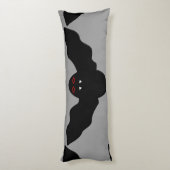 Creepy Halloween Vampire Bat Kissen (Rückseite (Vertikal))