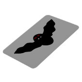 Creepy Halloween Vampire Bat Magnet (Linke Seite)