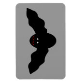 Creepy Halloween Vampire Bat Magnet (Vertikal)