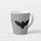 Creepy Halloween Vampire Bat Milchtasse (Rechte Ecke)