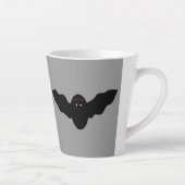 Creepy Halloween Vampire Bat Milchtasse (Rechts)