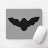 Creepy Halloween Vampire Bat Mousepad (Mit Mouse)