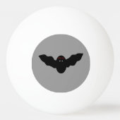 Creepy Halloween Vampire Bat Ping Pong Ball Tischtennisball (Rückseite)