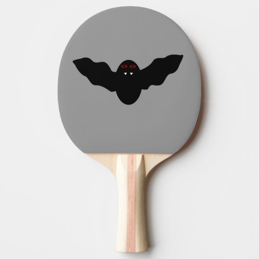 Creepy Halloween Vampire Bat Ping Pong Paddle Tischtennis Schläger (Vorderseite)