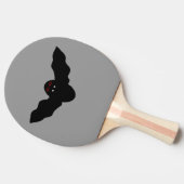 Creepy Halloween Vampire Bat Ping Pong Paddle Tischtennis Schläger (Seitenansicht)