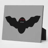 Creepy Halloween Vampire Bat Plaque Fotoplatte (Seite)