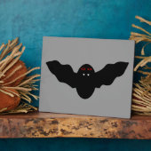 Creepy Halloween Vampire Bat Plaque Fotoplatte (Seite)