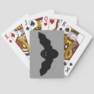 Creepy Halloween Vampire Bat Playing Cards Spielkarten