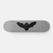 Creepy Halloween Vampire Bat Skateboard (Horizontal)