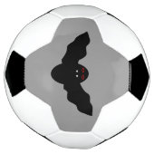 Creepy Halloween Vampire Bat Soccer Ball (Gedreht)