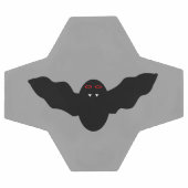 Creepy Halloween Vampire Bat Soccer Ball (Flach)