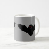 Creepy Halloween Vampire Bat Tasse (VorderseiteRechts)