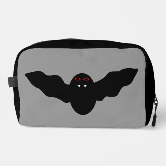 Creepy Halloween Vampire Bat Waschbeutel (Vorderseite)