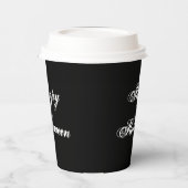 Creepy Happy Halloween Paper Cup Pappbecher (Links)