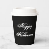 Creepy Happy Halloween Paper Cup Pappbecher (Rückseite)