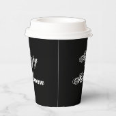 Creepy Happy Halloween Paper Cup Pappbecher (Rechts)