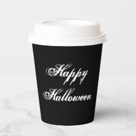 Creepy Happy Halloween Paper Cup Pappbecher