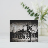 Creepy-Herrenhaus - Postkarte (Stehend Vorderseite)