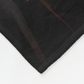 Creepy Hexe Halloween Fleecedecke (Ecke)