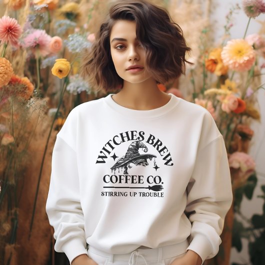 Creepy Hexen Halloween Brew Women's Sweatshirt