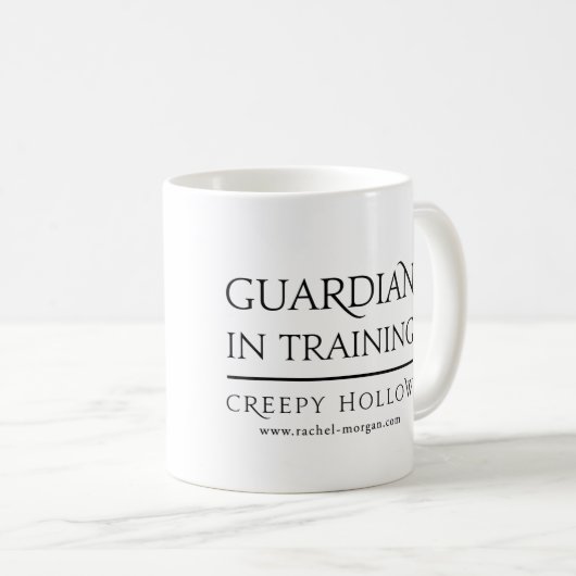 Creepy hohle "Wächter im Training" Tasse (VorderseiteRechts)