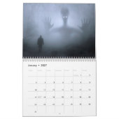 Creepy Horror 2026 Kalender (Jan 2027)