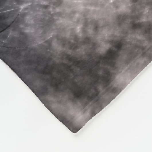 Creepy Horror Blue Eye Fleecedecke (Ecke)