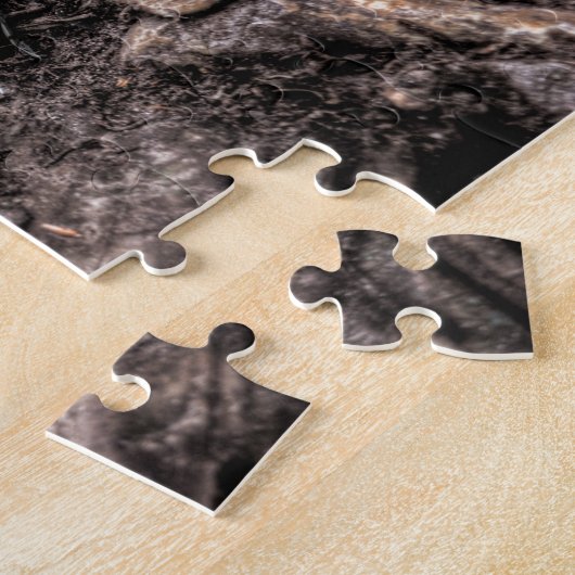 Creepy Horror Skeleton Sepia Tones Puzzle (Seite)