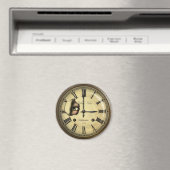 Creepy Hotel Clock Personalisiert Magnet (In Situ (Geschirrspüler))