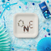 Creepy Insect Bug erster Geburtstag Pappteller (Party)