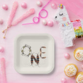 Creepy Insect Bug erster Geburtstag Pappteller (Party)